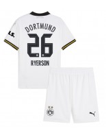 Borussia Dortmund Julian Ryerson #26 Alternativní dres pro děti 2024-25 Krátký Rukáv (+ trenýrky)